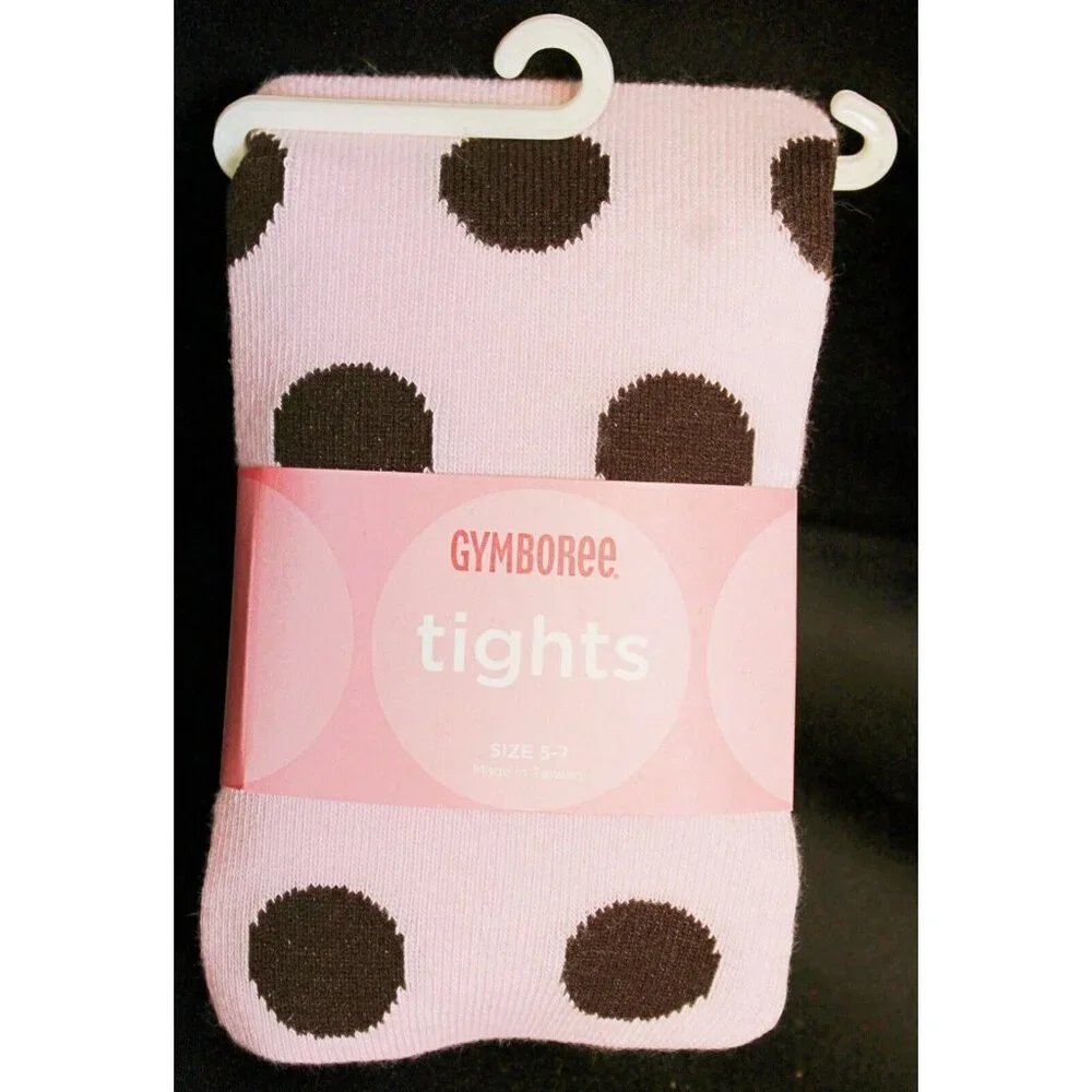 2008 Gymboree Sweeter Than Chocolate 5 Pc Outfit sz 7 NWT Dress Tights Pink Hair